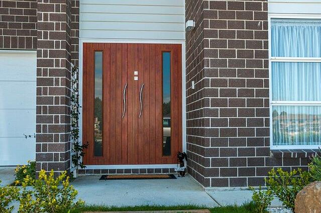 It Is Not Just a Front Door, It Is a Gate  Contemporary front doors,  Modern entrance door, Door design modern