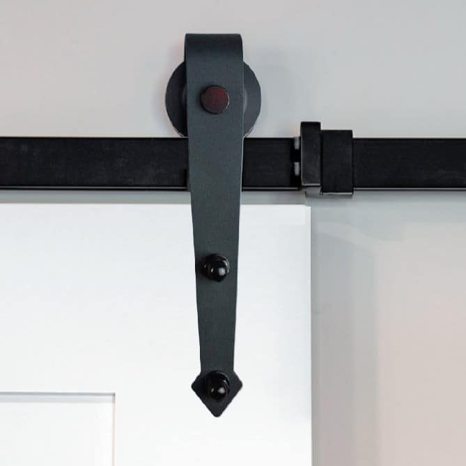 Barn door track set Medieval