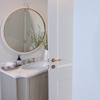 Villa 2 with bathroom mirror