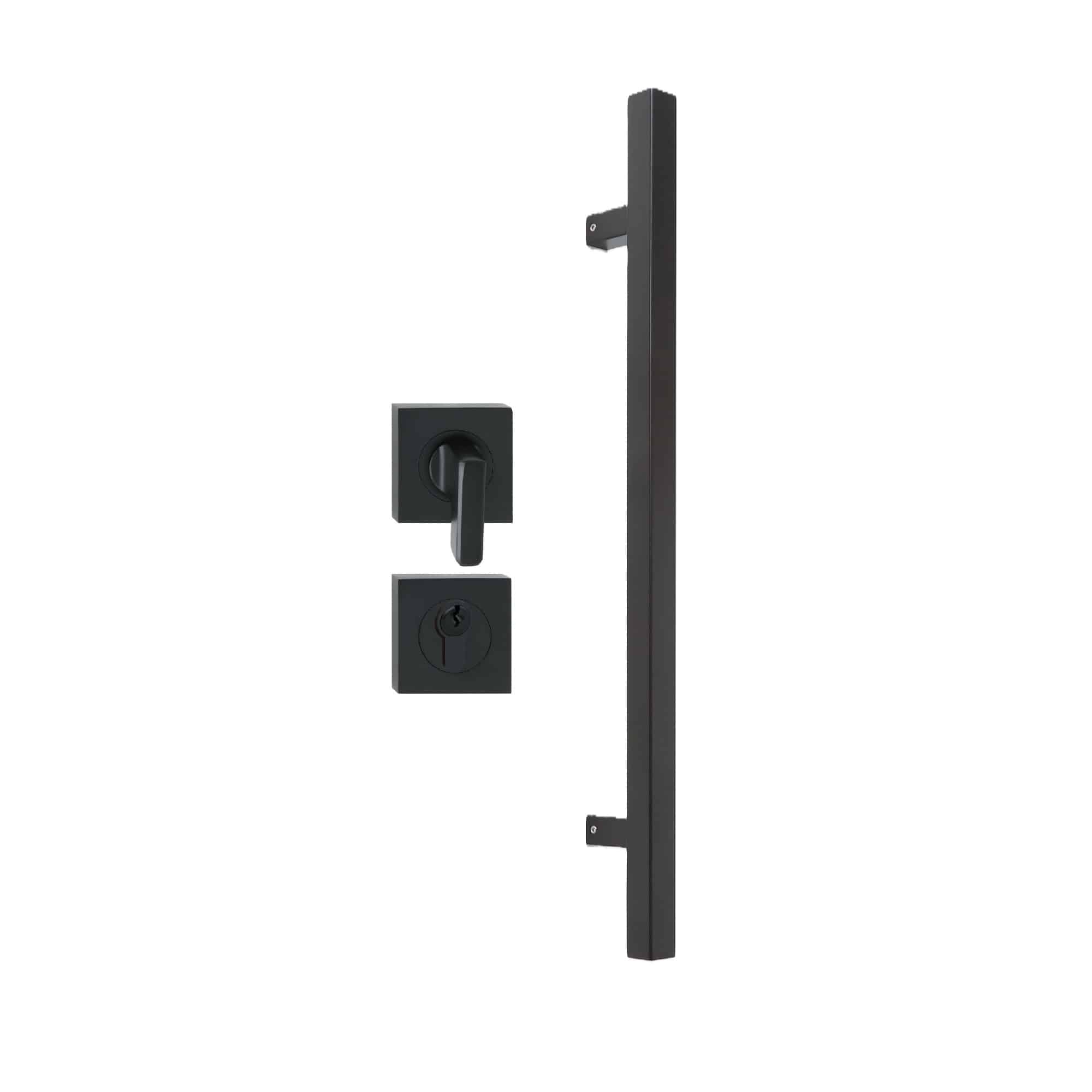 Soho Pull Handle Mini Turn Lockset